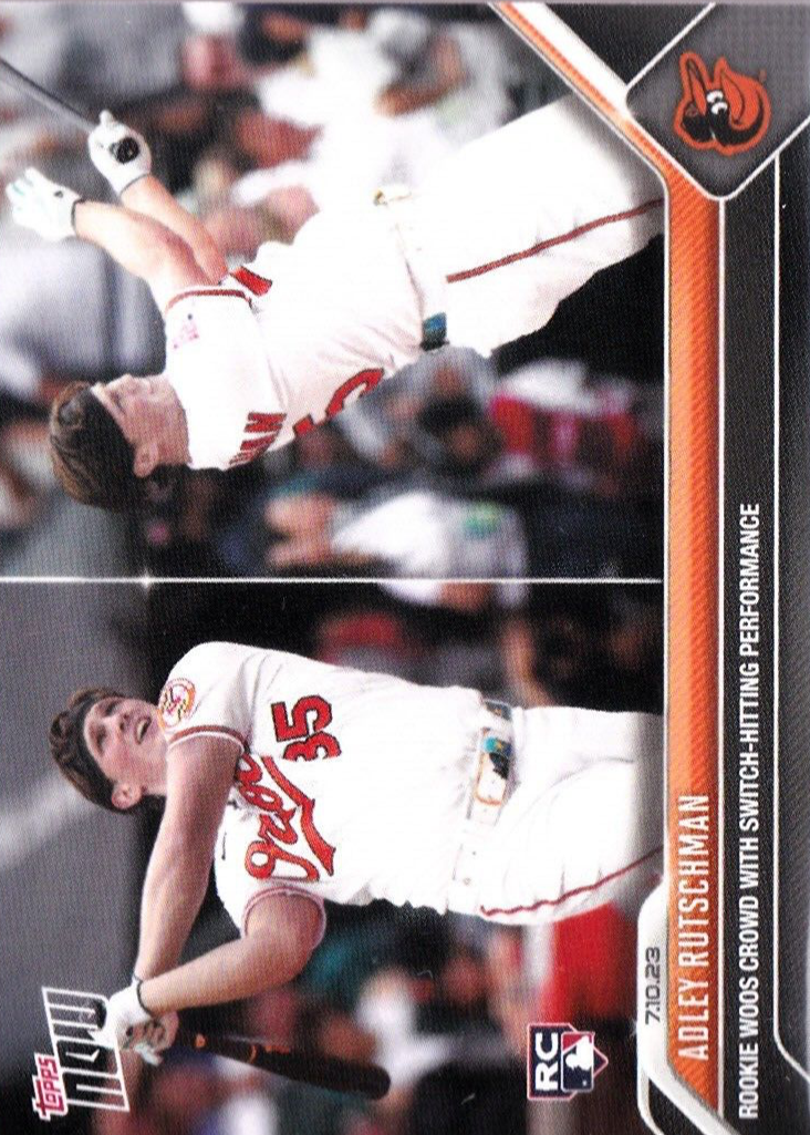 Adley Rutschman 2023 Topps Now #557 Base (Print Run: 3,194